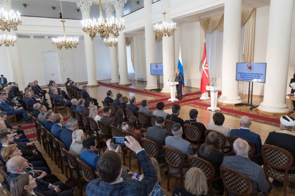 Председатель и члены Общественного совета при УМВД России по Тульской области отмечены региональными наградами