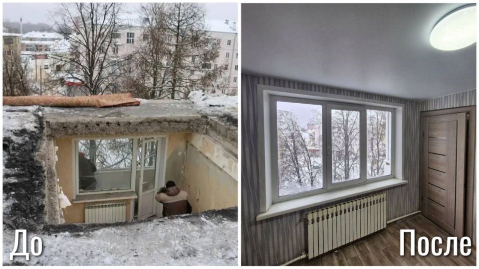 В Новомосковске пострадавший от беспилотника дом полностью восстановили