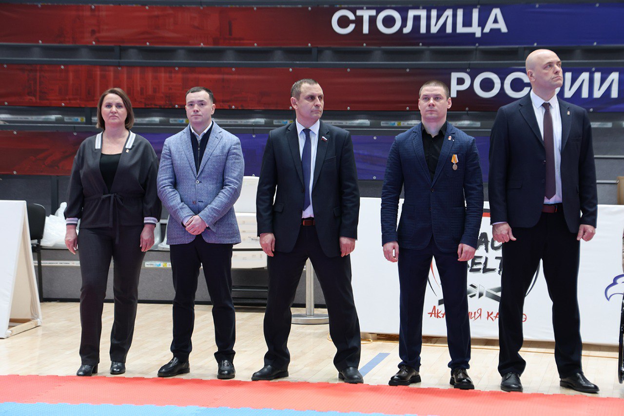 В спортивном комплексе «Тулица» состоялось торжественное открытие чемпионата и первенства России по фудокан карате и межрегионального турнира по всестилевому карате