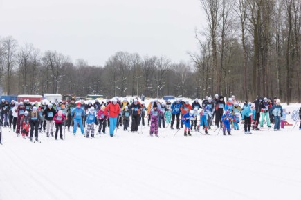 Тульские полицейские приняли участие во Всероссийской массовой гонки «Лыжня России-2026»
