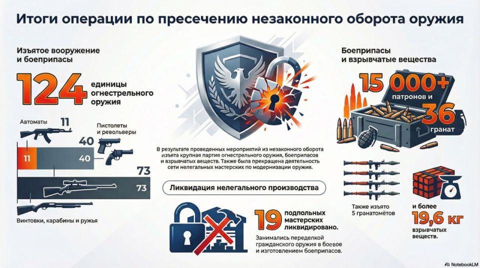 ФСБ пресекла деятельность подпольных оружейников в Тульской области