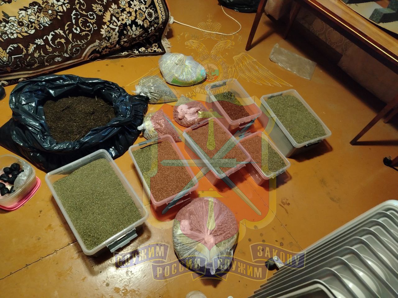 В Киреевске полицейские задержали подозреваемого в незаконном хранении марихуаны в крупном размере В Киреевске полицейские задержали подозреваемого в незаконном хранении марихуаны в крупном размере