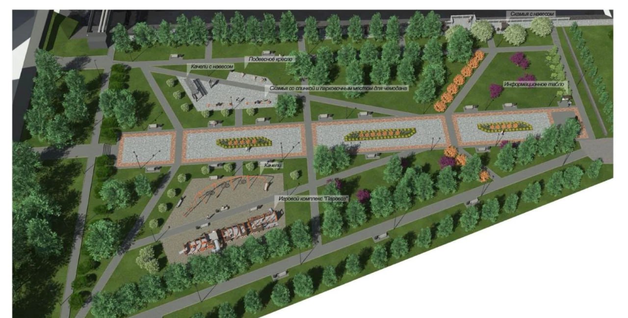 Как будет выглядеть обновленный сквер Памяти жертв политических репрессий в Туле