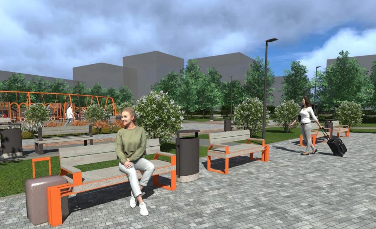 Как будет выглядеть обновленный сквер Памяти жертв политических репрессий в Туле Как будет выглядеть обновленный сквер Памяти жертв политических репрессий в Туле