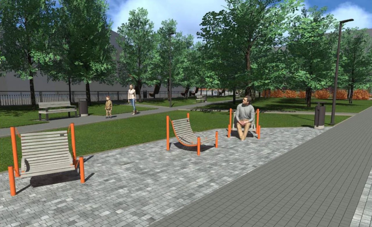 Как будет выглядеть обновленный сквер Памяти жертв политических репрессий в Туле Как будет выглядеть обновленный сквер Памяти жертв политических репрессий в Туле