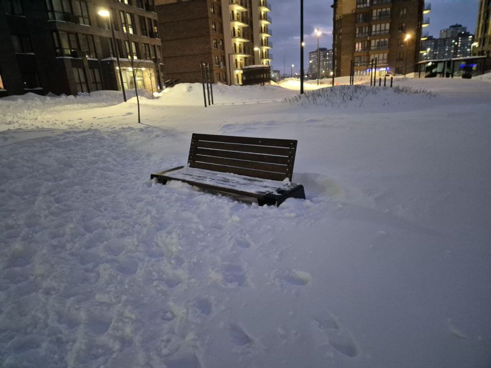 Сугробы в Туле после вторжения "Валли" выросли до 74 см, это абсолютный рекорд за всю историю метеонаблюдений