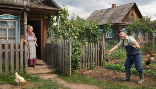 Сломанный забор и запах от коров: староста веневского села воюет с соседом из-за участка