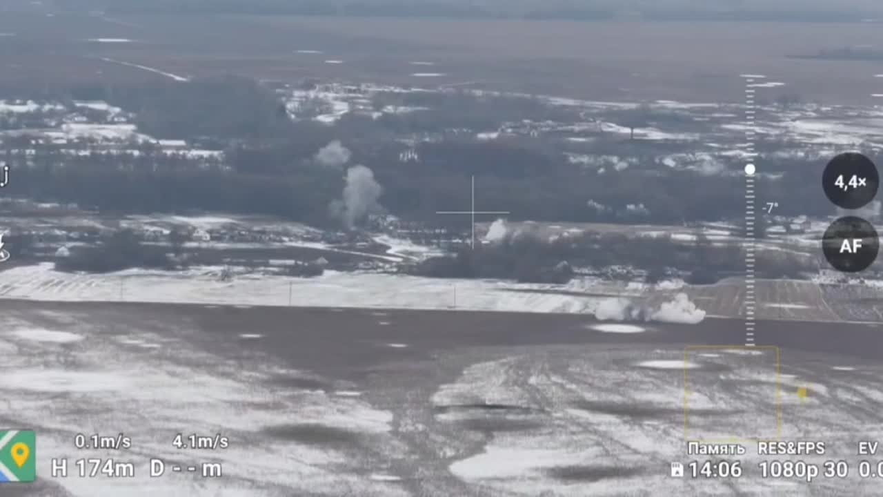 Расчёт РСЗО БМ-21«Град» Тульских десантников уничтожил группу пехоты ВСУ в Сумской области