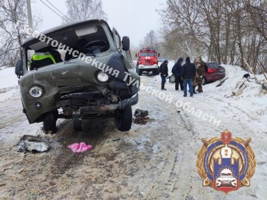 Из сводок ДТП в Тульской области за предыдущие сутки