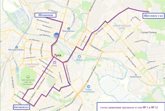 В Туле запустят новый трамвайный маршрут В Туле запустят новый трамвайный маршрут
