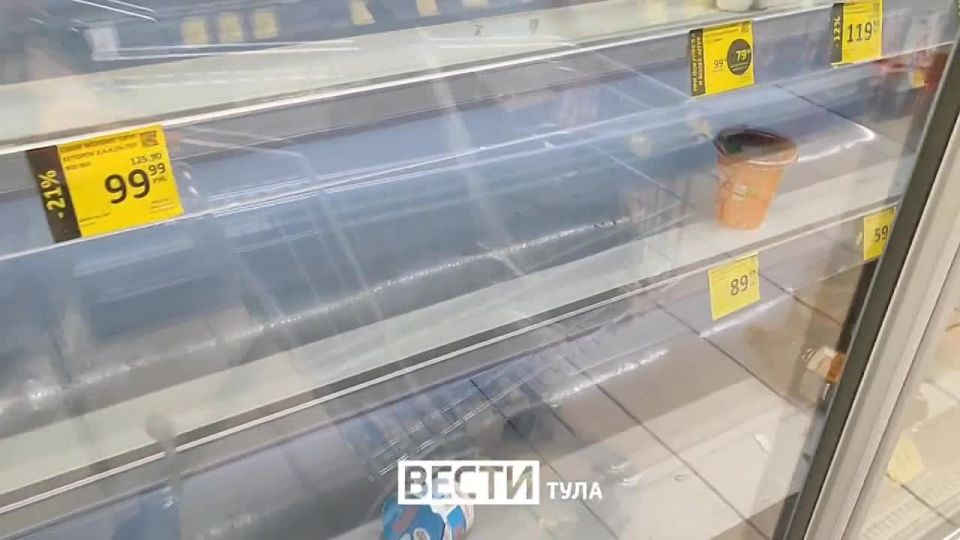 Немного об ассортименте в одном из супермаркетов Тулы