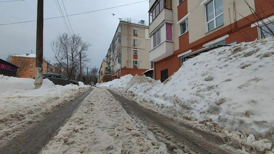 Бездействие УК привело к снежному коллапсу в тульских дворах