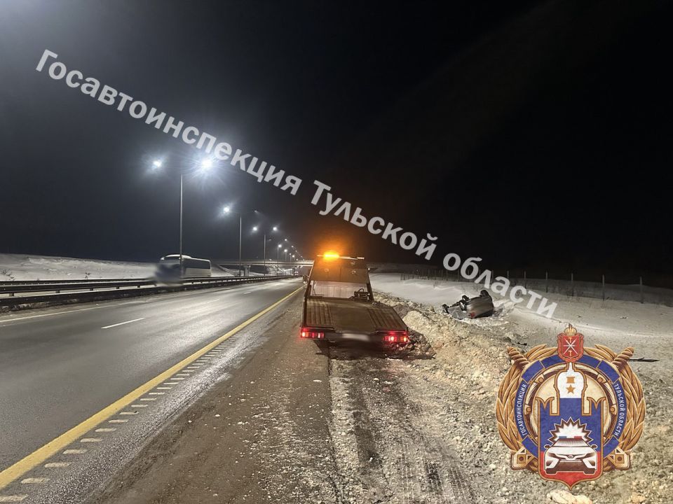 Из сводок ДТП в Тульской области за предыдущие сутки