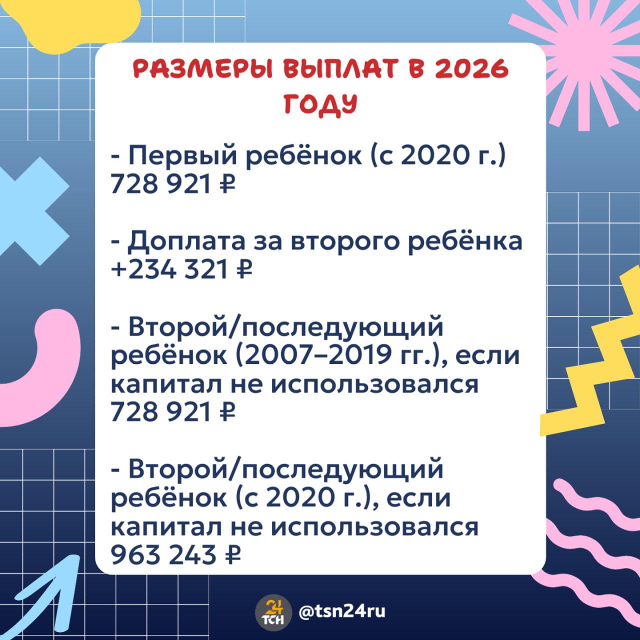 Материнский капитал-2026: как получить, на что можно потратить Материнский капитал-2026: как получить, на что можно потратить