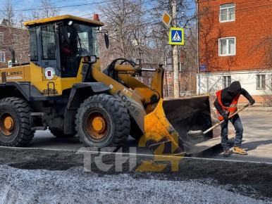 За зиму с тульских улиц вывезли 650 тысяч кубометров снега