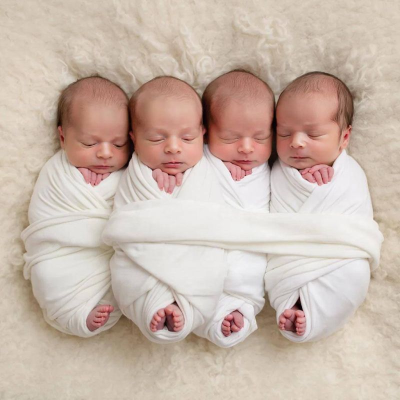 В Петербурге родились первые в России однояйцевые четверняшки (шанс 1 на 15,5 млн)