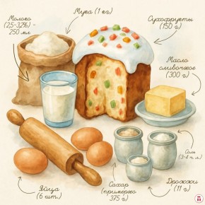 Во сколько тулякам обойдется пасхальный кулич в 2026 году?