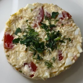 Салат с курицей: идеальный белковый ужин для похудания