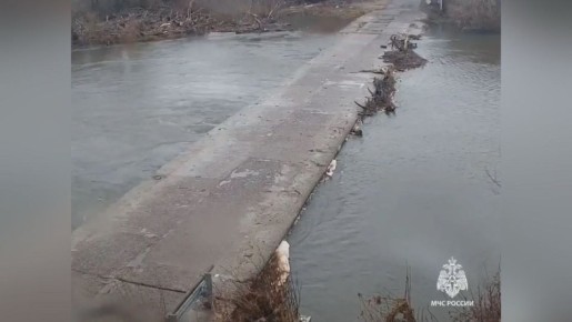 Паводок отступает: проезд на набережной Дрейера открыт