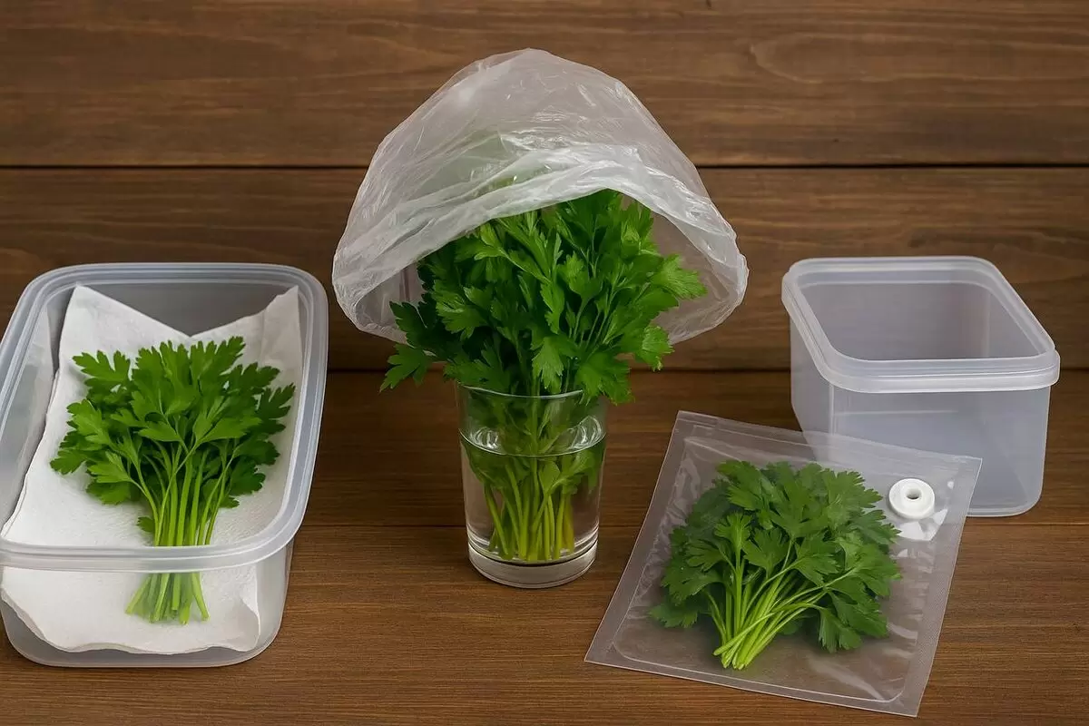 Как сохранить зелень свежей: хитрости и рекомендации