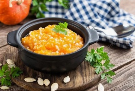 Каша из тыквы с рисом: полезное и вкусное блюдо