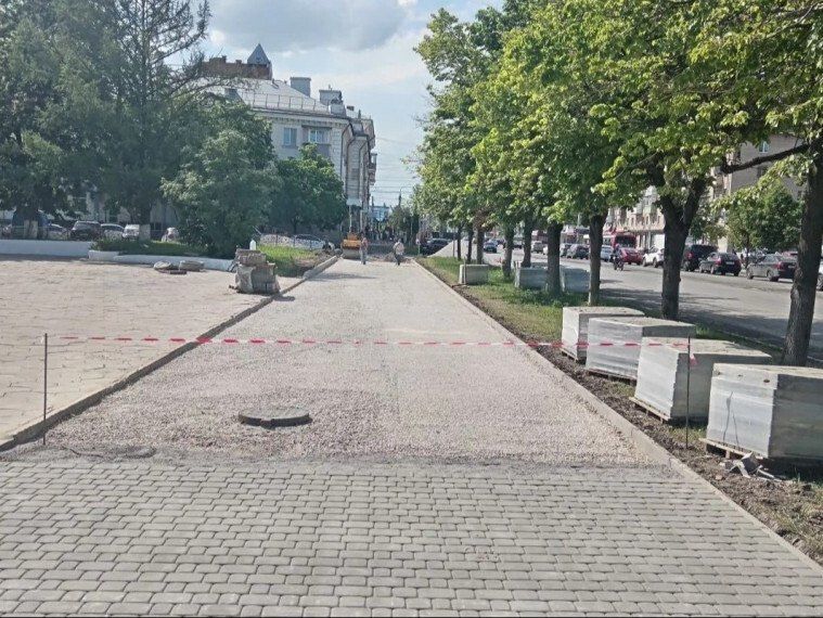 В Туле продолжается ремонт дорог по нацпроекту «Инфраструктура для жизни» В Туле продолжается ремонт дорог по нацпроекту «Инфраструктура для жизни»
