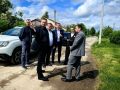 Александр Бибиков осуществляет контроль за ремонтом дорог в Ясногорском и Веневском районах