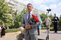 Алексей Эрк принял участие в митинге, посвященном Дню ветеранов боевых действий