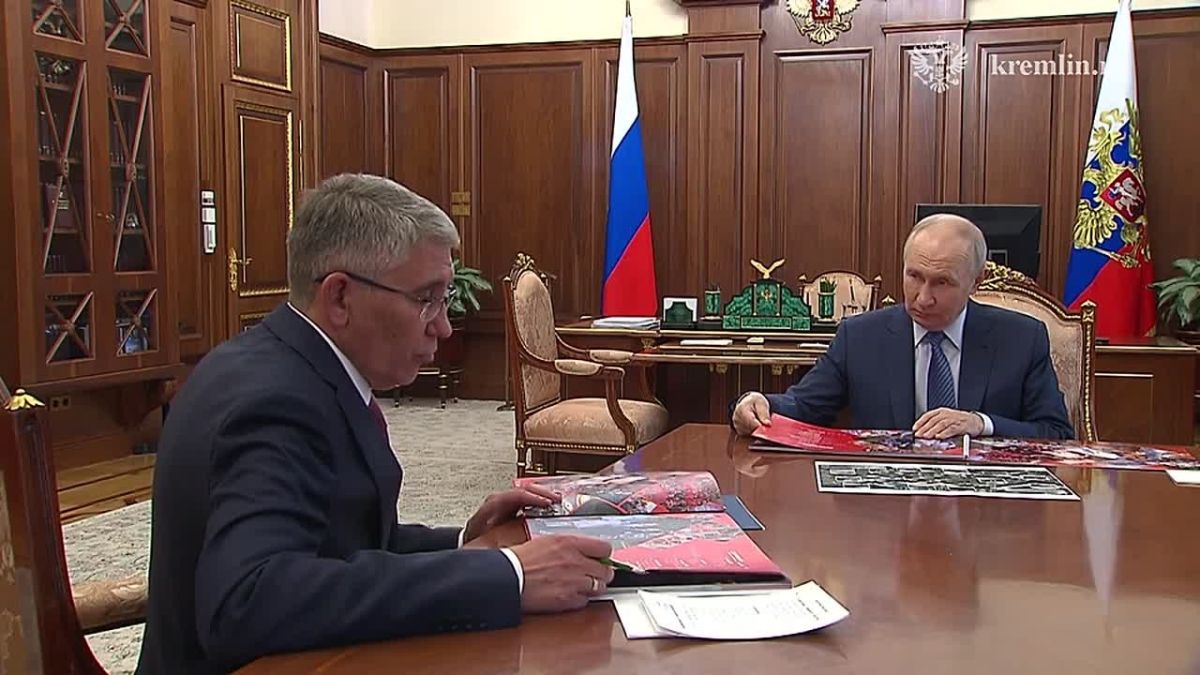 Владимир Путин провёл рабочую встречу с губернатором Тульской области