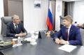 Дмитрий Миляев: Провел встречу с управляющим Тульским отделением Сбера Сергеем Лачугиным
