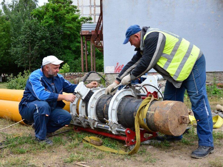 В Городском переулке перекладывают участок газопровода высокого давления В Городском переулке перекладывают участок газопровода высокого давления
