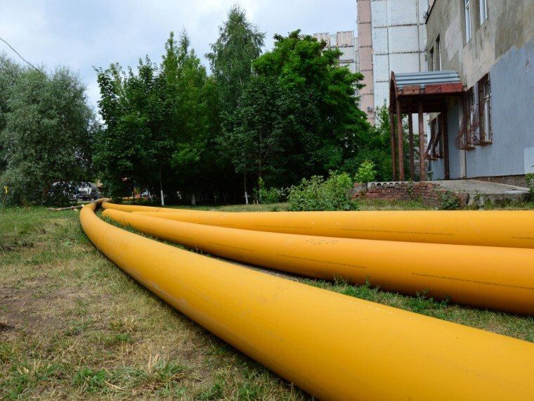 В Городском переулке перекладывают участок газопровода высокого давления В Городском переулке перекладывают участок газопровода высокого давления