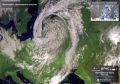 А вот как из космоса выглядит циклон «Бернадетт», который подпортит тулякам выходные