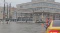 Тула ушла под воду.. Советская улица. Движение трамваев, как понимаете, приостановлено