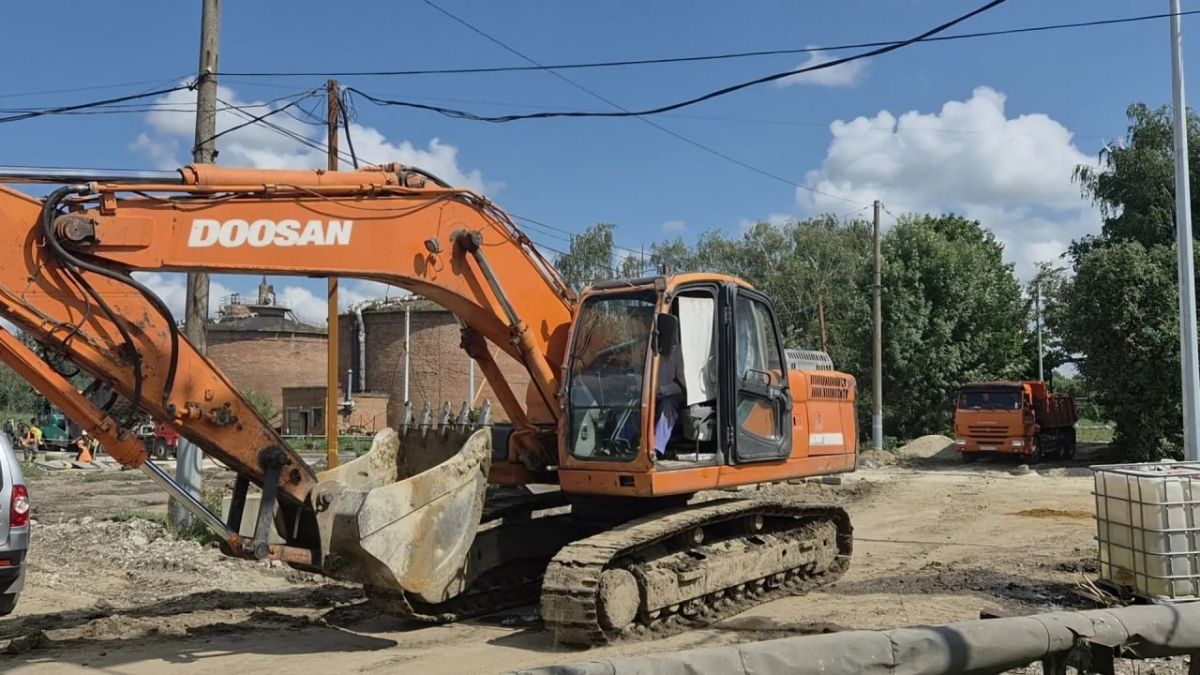 Новый цех механического обезвоживания осадка в Туле готов больше чем на 70% Новый цех механического обезвоживания осадка в Туле готов больше чем на 70%