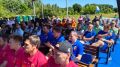 Губернатор Дмитрий Миляев вместе с легендарным боксёром, а теперь и председателем федерации футгольфа России дали старт масштабным соревнованиям