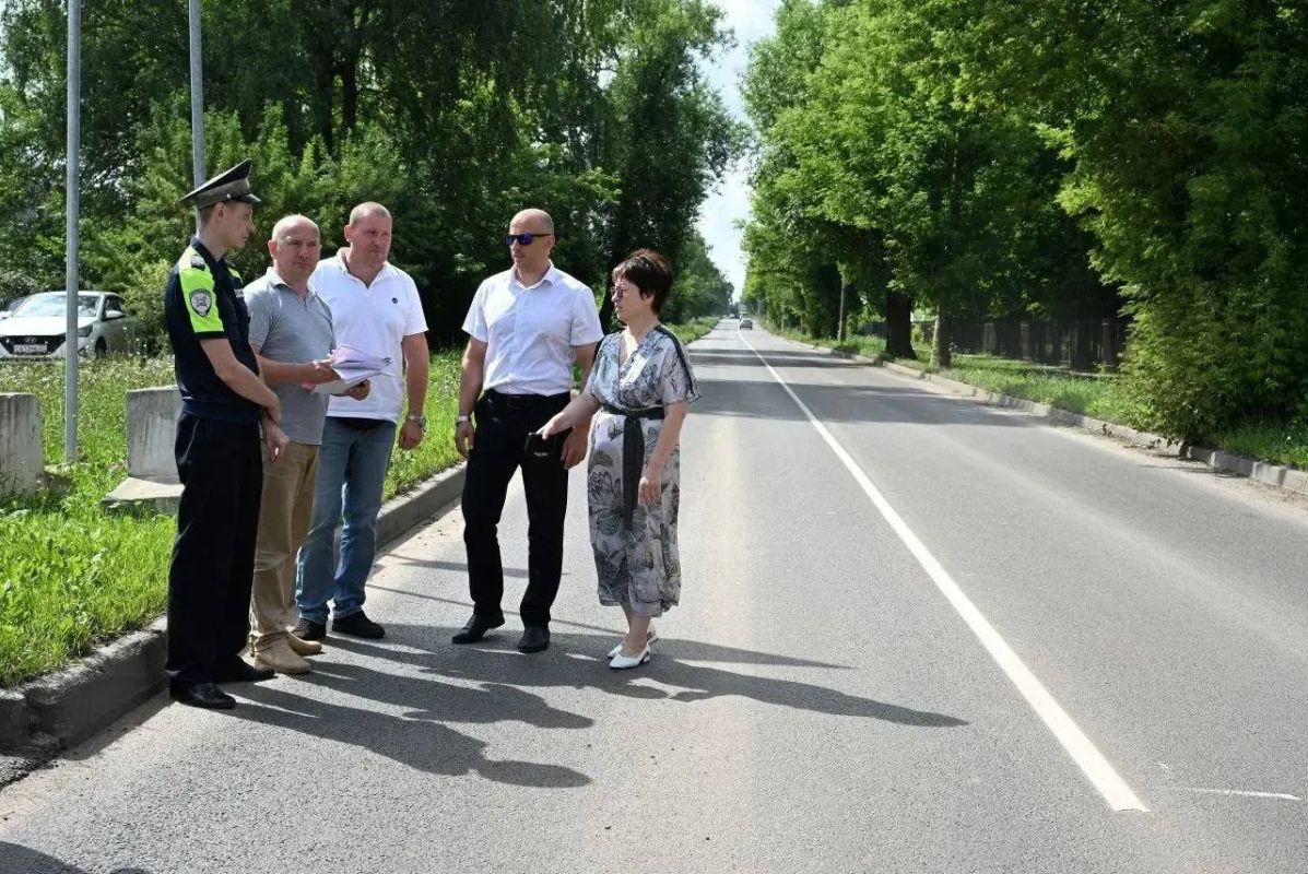 В Щёкино отремонтировали улицу Революции В Щёкино отремонтировали улицу Революции