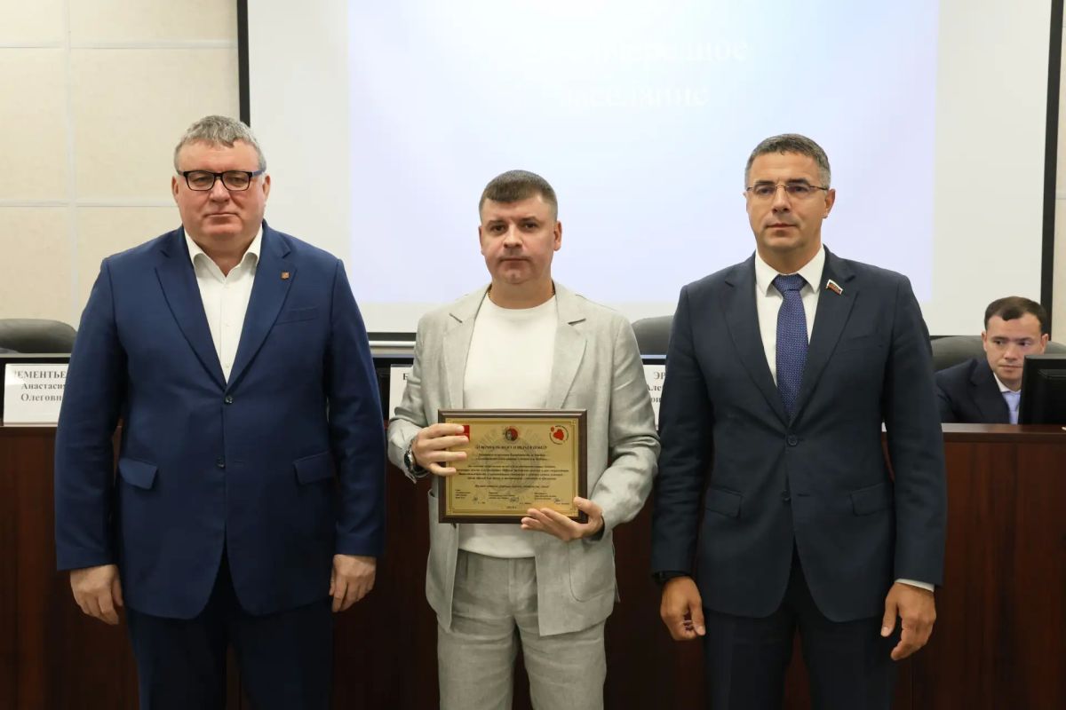 Туляки отмечены наградами гордумы Туляки отмечены наградами гордумы