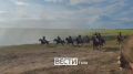 Съёмки одного из дублей Бородинского сражения