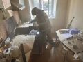 Утро на улице Генерала Горшкова в поселке Косая Гора началось неспокойно: загорелась квартира на 2м этаже