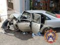 Под Тулой легковушка врезалась в дом