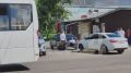 На перекрестке с улицей Колетвинова горит автомобиль