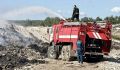 Мусорный полигон под Веневом горит несколько суток: пожарные продолжают ликвидировать возгорание
