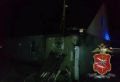 В Чернском районе инспекторы ДПС вывели из горящего дома семью с тремя малолетними детьми