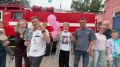 Сюрприз от коллег: начальник 54 пожарно-спасательной части узнал пол будущего ребёнка необычным способом