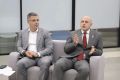 Глава города Тулы, руководитель фракции «Единая Россия» Алексей Эрк встретился с активистами организации «Движение Первых» в молодежном центре Родина