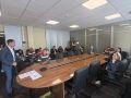 Первый заместитель председателя Тульской городской Думы, член фракции «Единая Россия» Евгений Смолянинов пообщался с трудовым коллективом «Евраз»