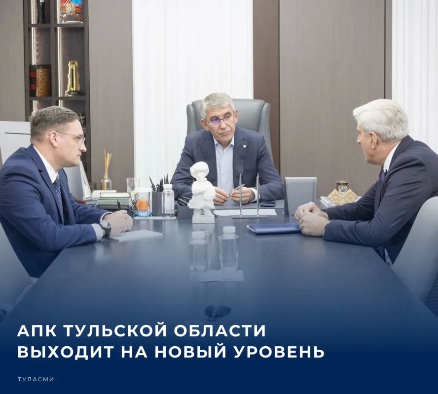 В Тульской области в разгаре уборочная кампания