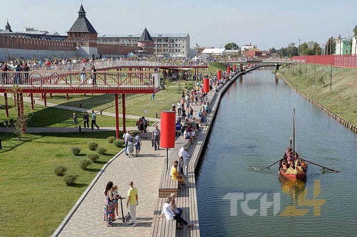 Казанская набережная в Туле: как открывали главный подарок городу 8 лет назад Казанская набережная в Туле: как открывали главный подарок городу 8 лет назад