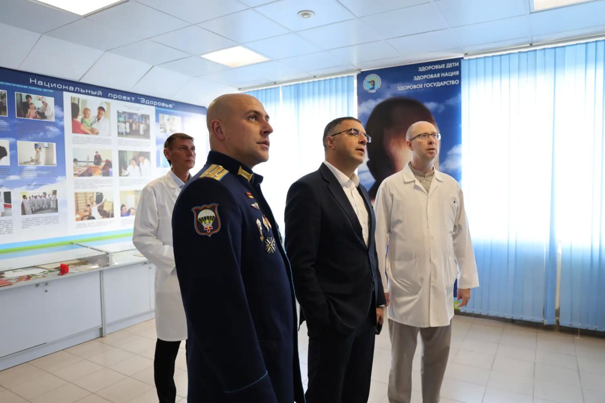 Алексей Эрк встретился с медиками Алексей Эрк встретился с медиками
